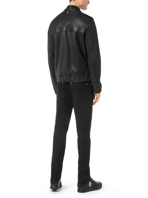 Куртка кожаная BILLIONAIRE