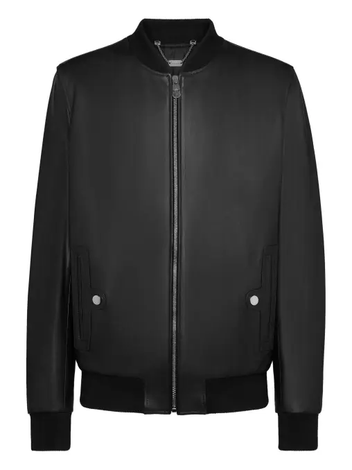 Куртка кожаная BILLIONAIRE