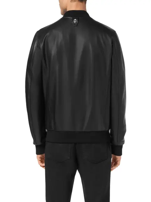 Куртка кожаная BILLIONAIRE