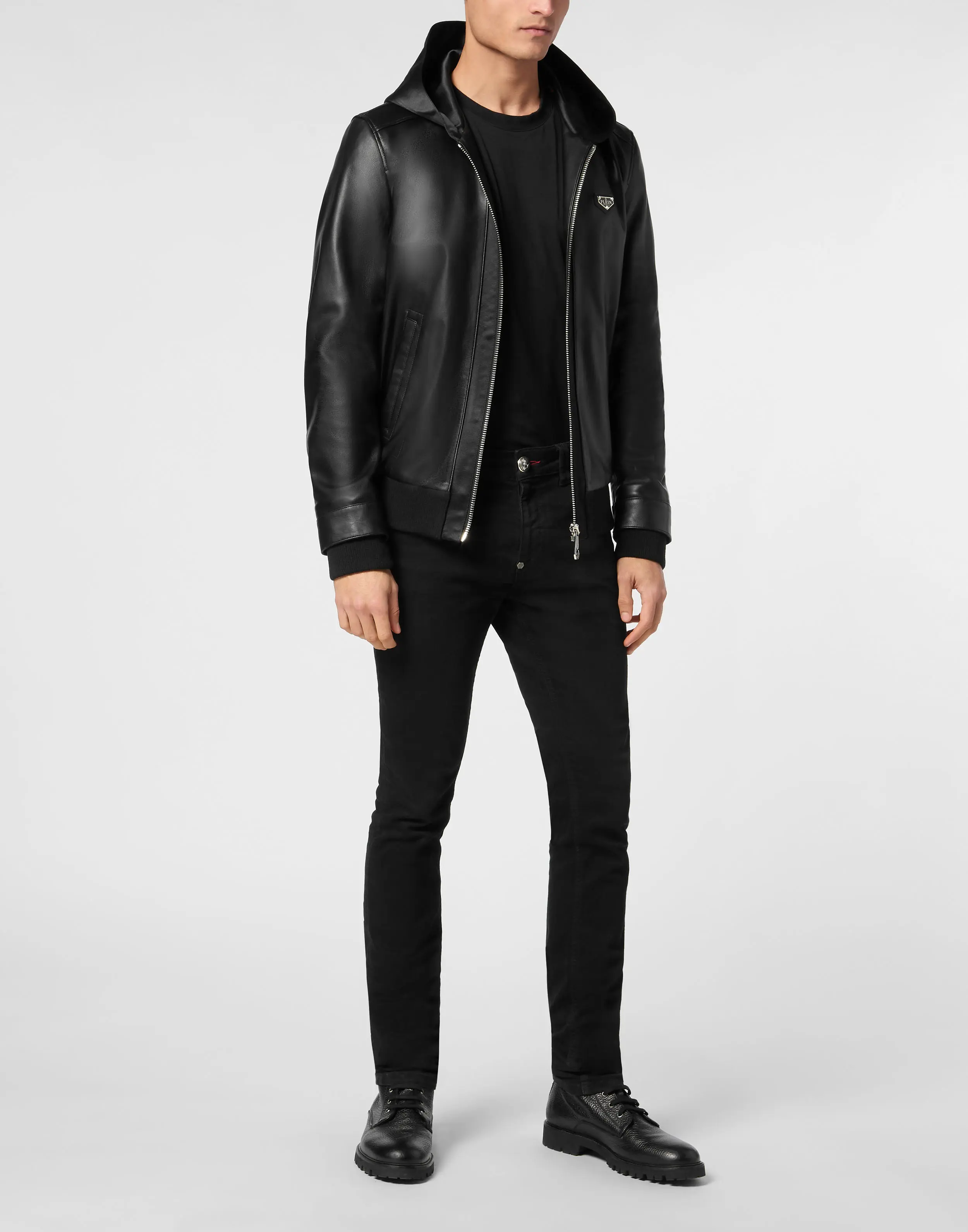 Куртка кожаная