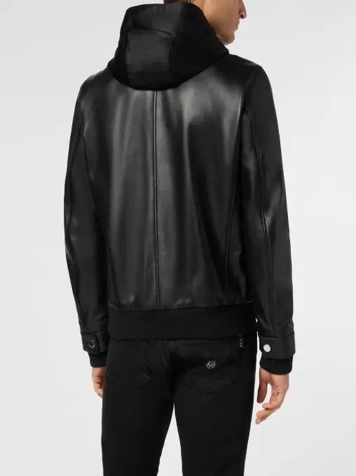 Куртка кожаная PHILIPP PLEIN