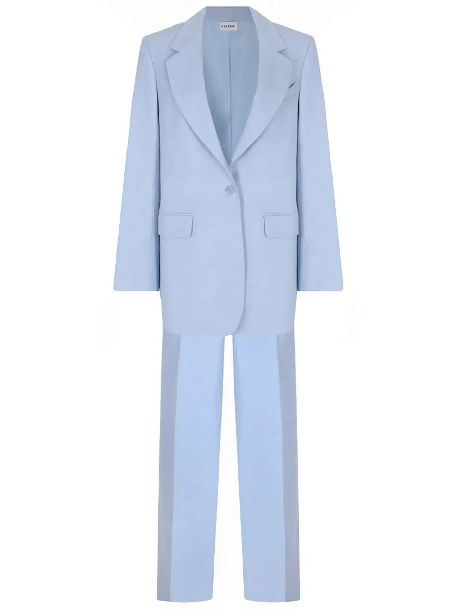 Костюм из вискозы и льна