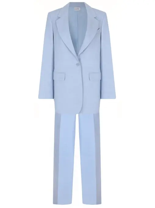 Костюм из вискозы и льна P.A.R.O.S.H.