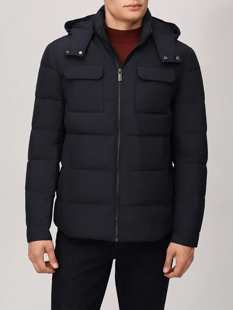 Пуховик стеганый