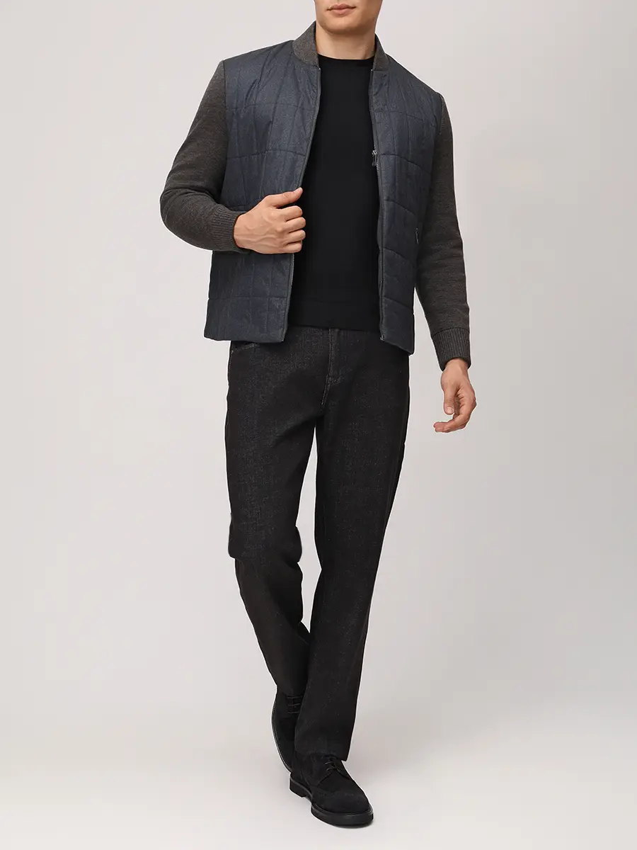 Куртка комбинированная