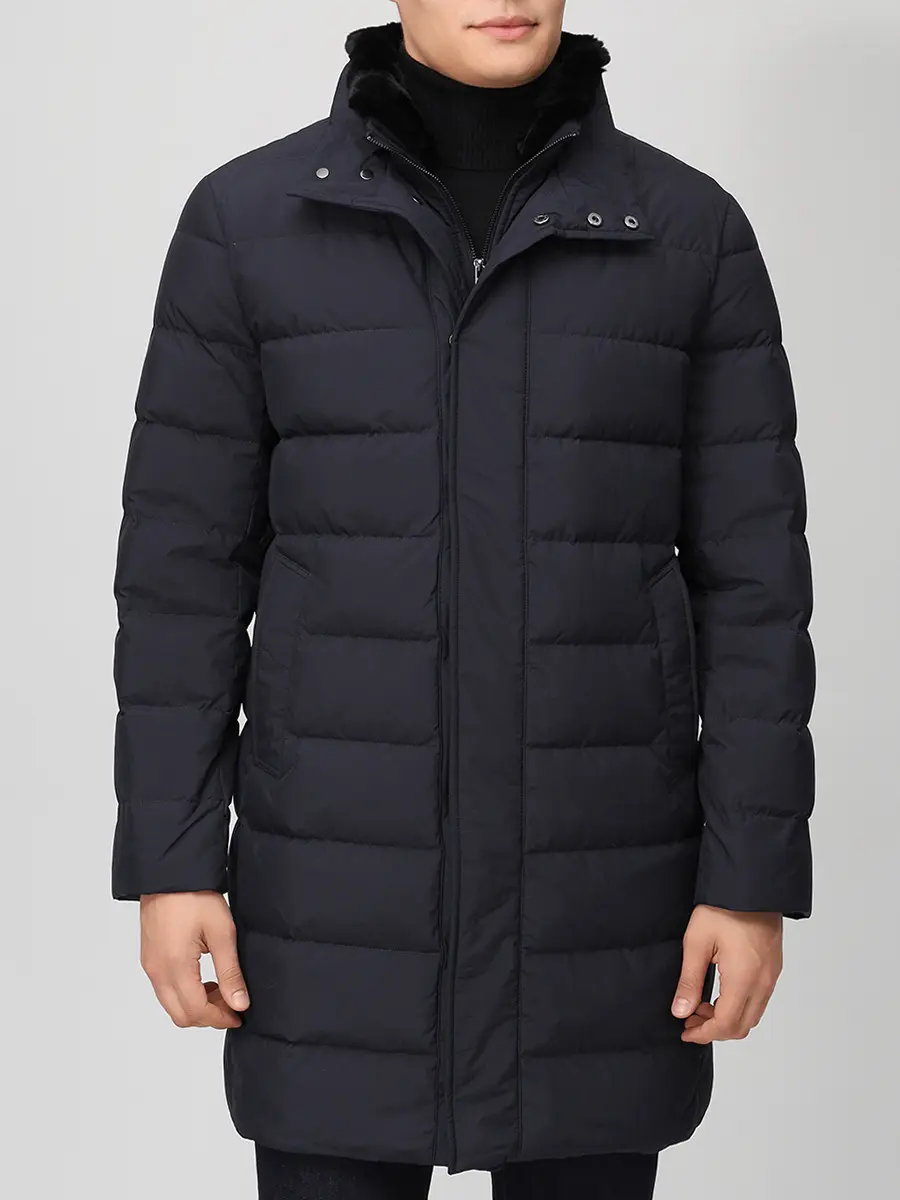 Пуховик стеганый