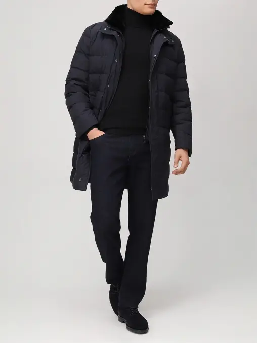 Пуховик стеганый CUDGI