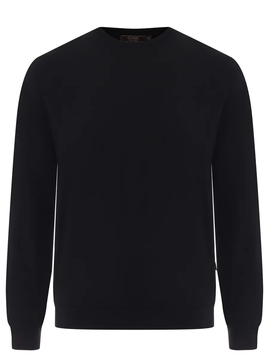 Лонгслив из хлопка и модала