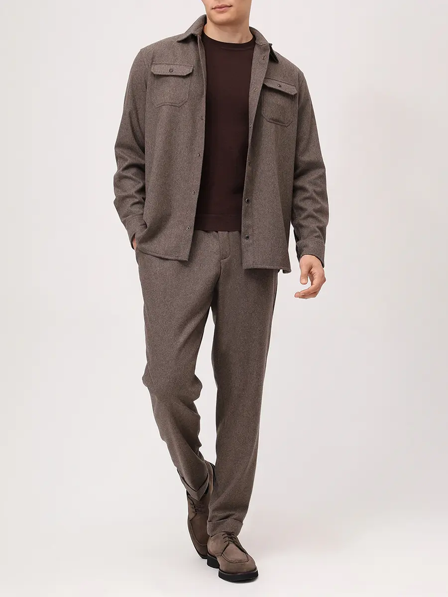 Джемпер из вискозы и тенселя