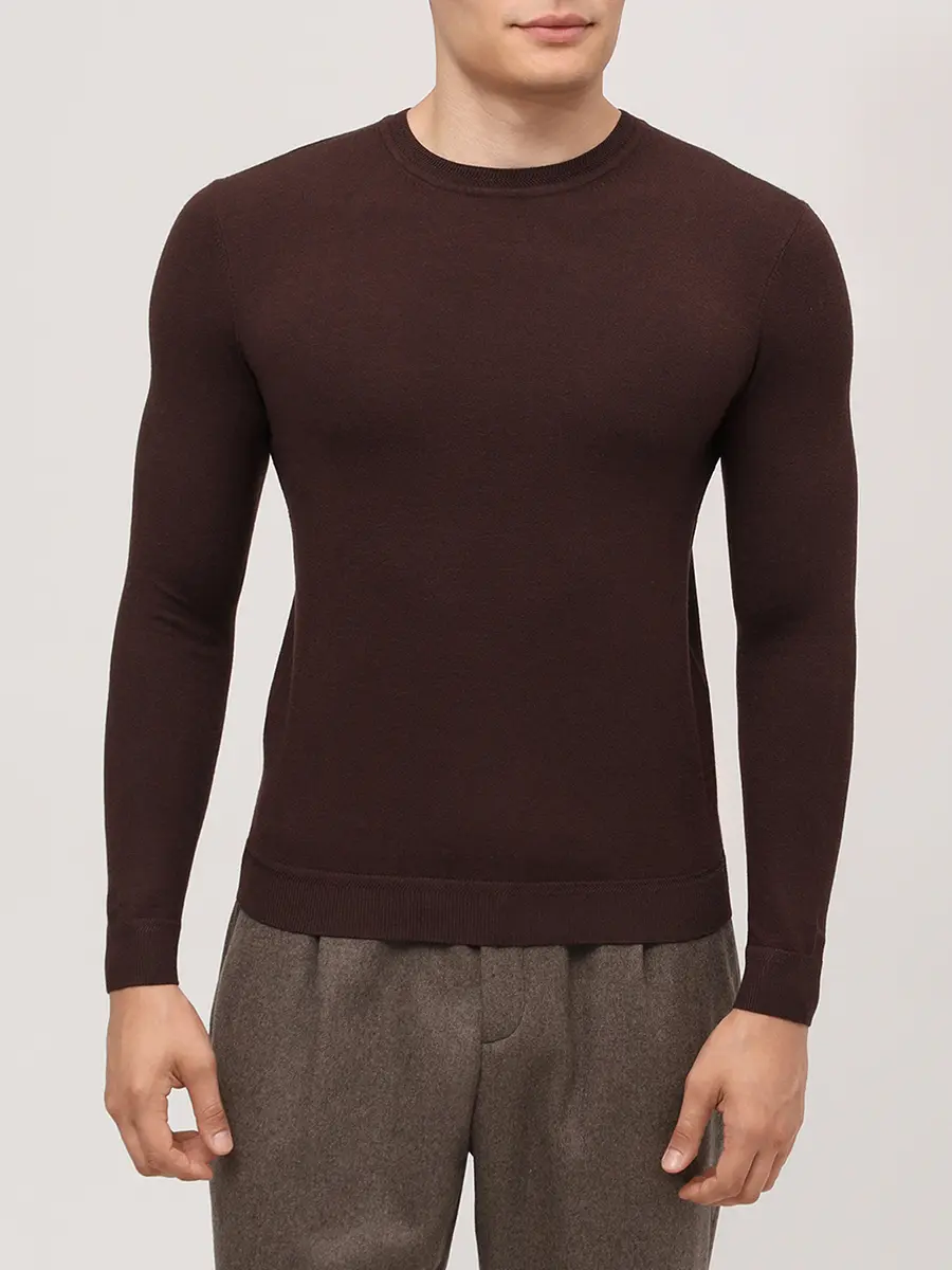 Джемпер из вискозы и тенселя