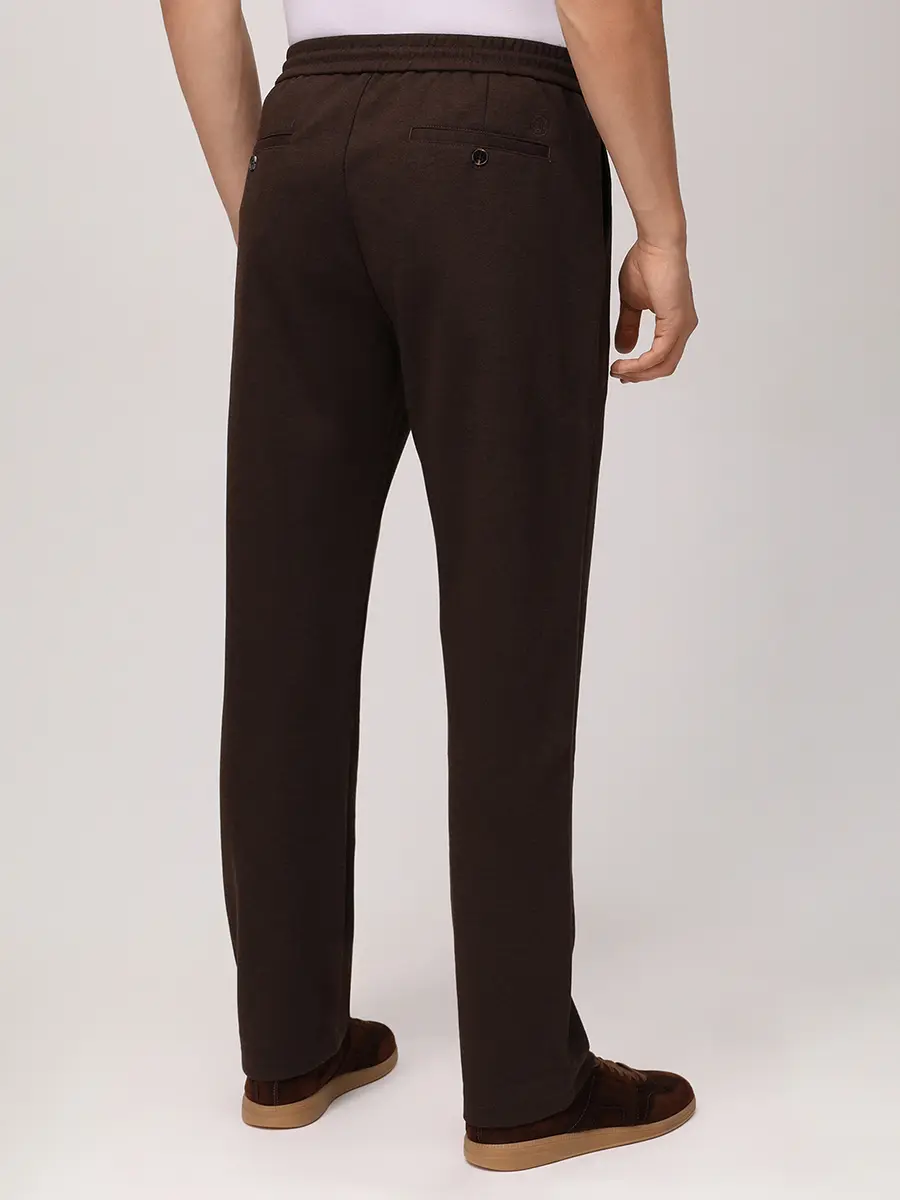 Брюки из шерсти и вискозы