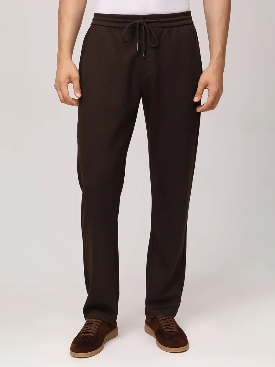 Брюки из шерсти и вискозы