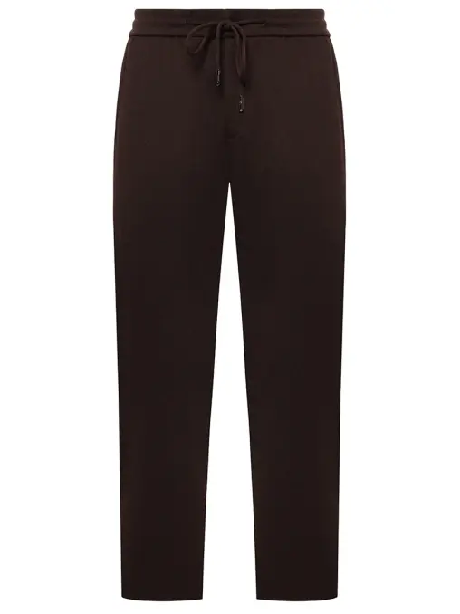 Брюки из шерсти и вискозы CUDGI