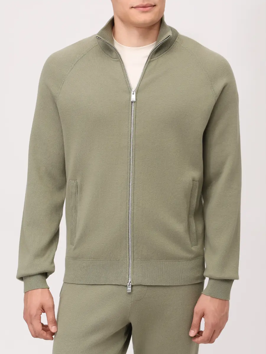 Костюм из хлопка и шерсти