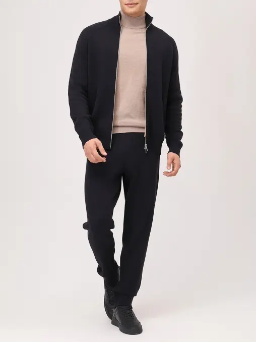 Костюм из хлопка и шерсти BOSS