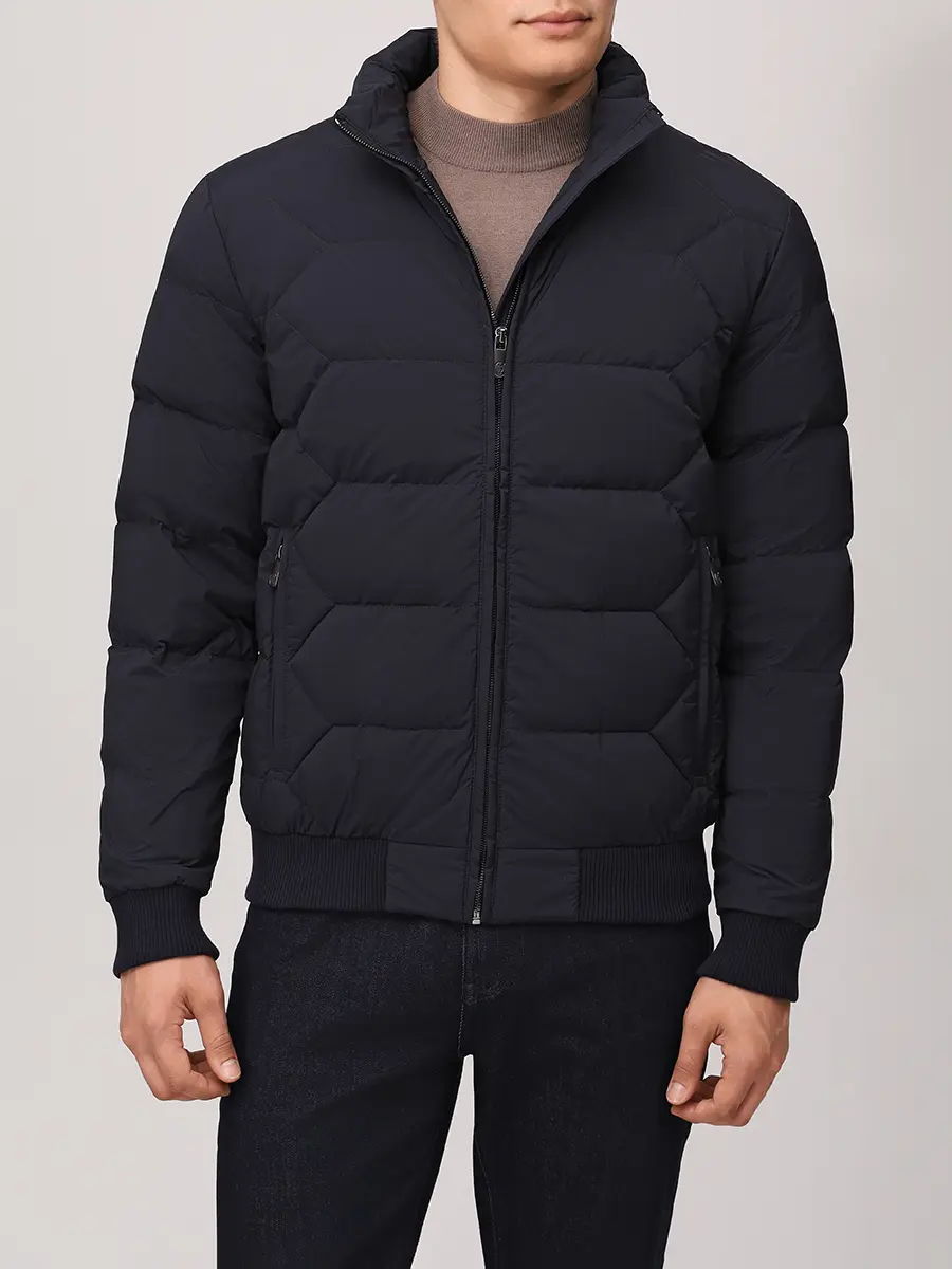 Пуховик стеганый