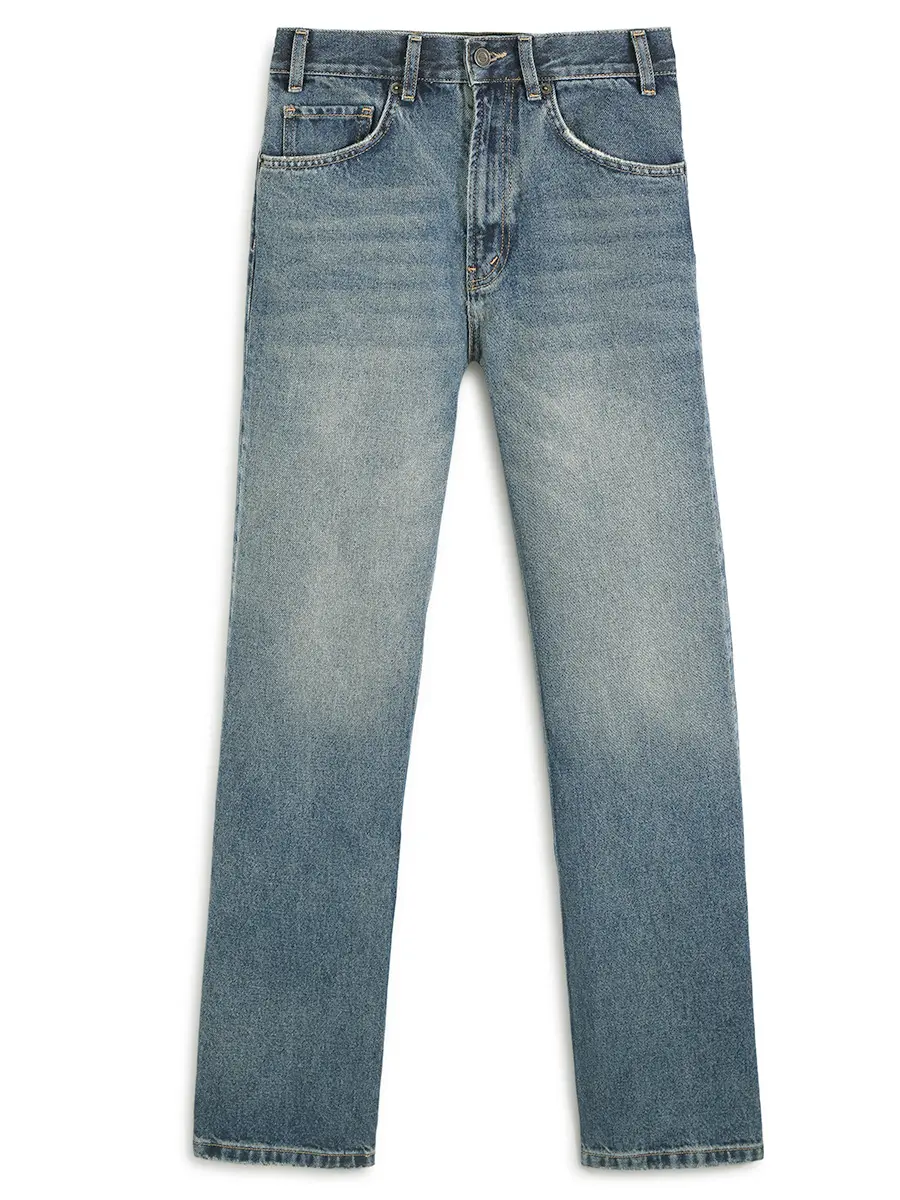 Джинсы Straight хлопковые