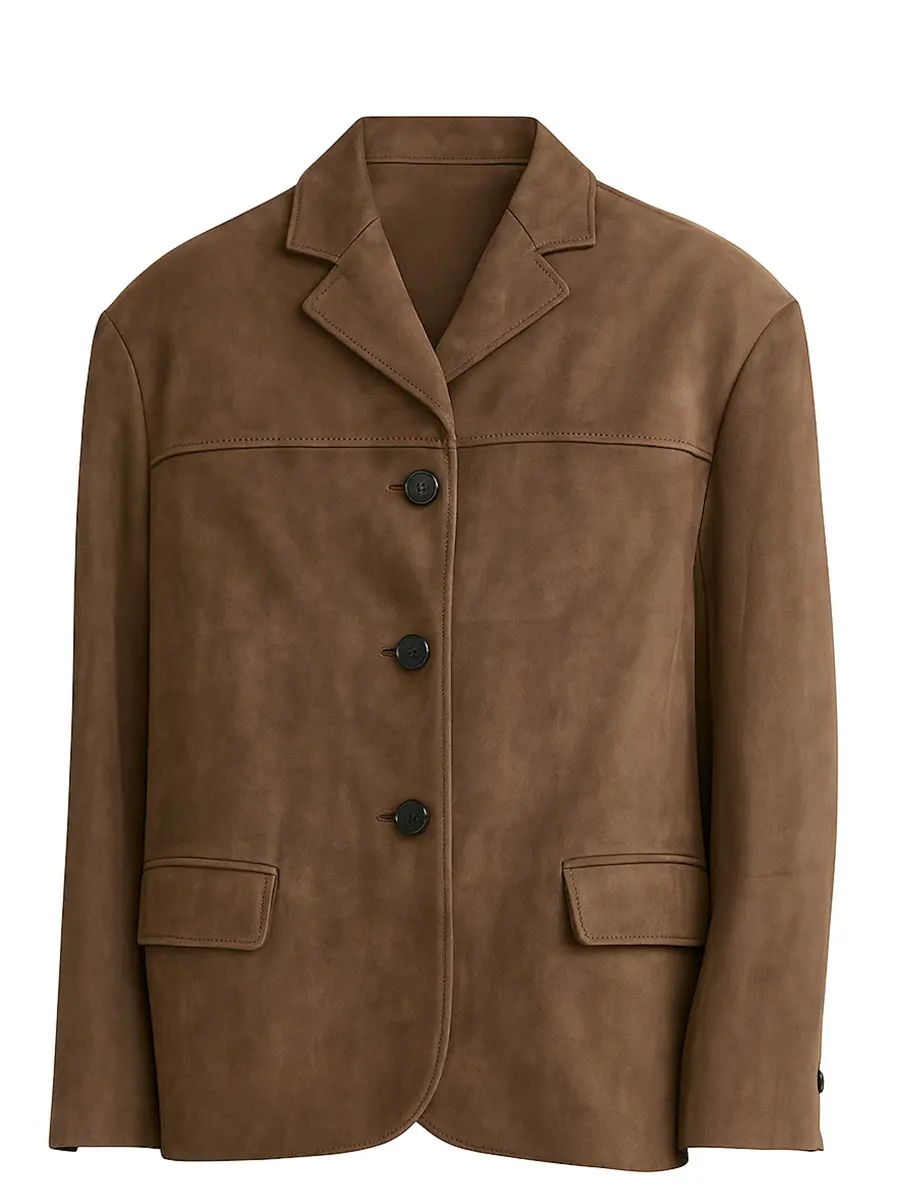 Пиджак Suede замшевый