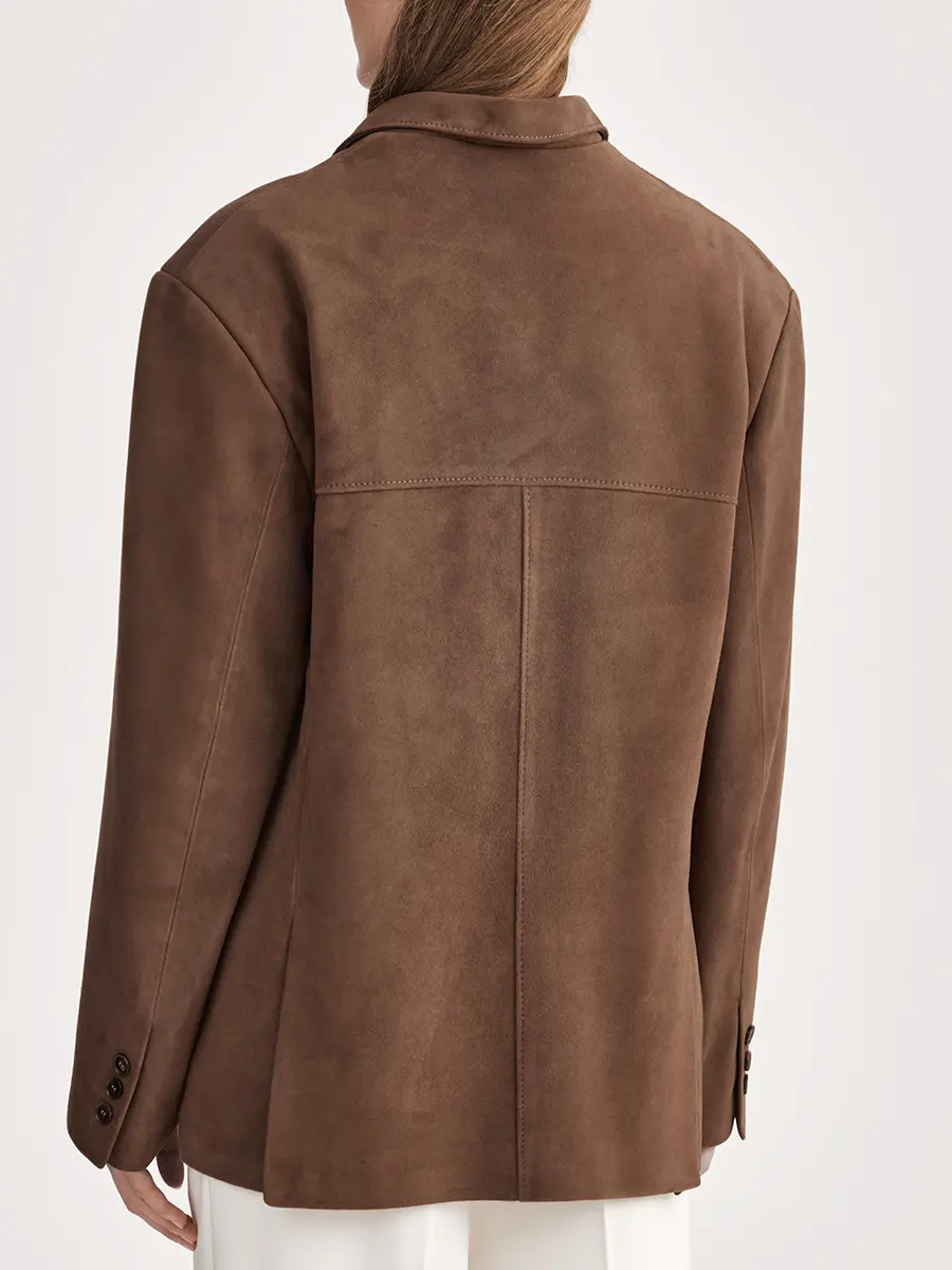 Пиджак Suede замшевый