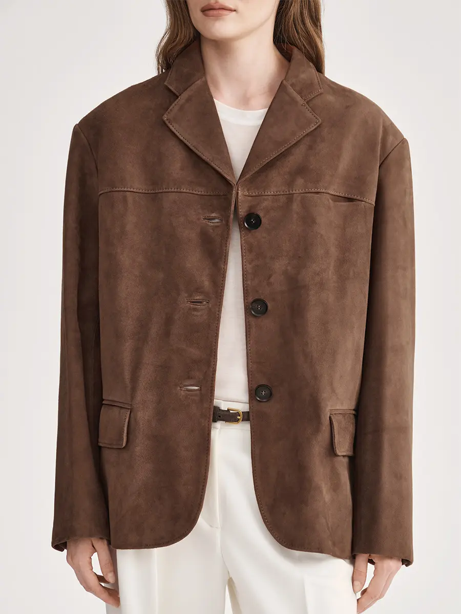 Пиджак Suede замшевый