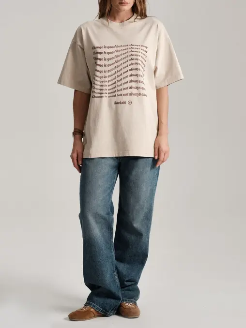 Футболка Waves of Change хлопковая ROCKABI