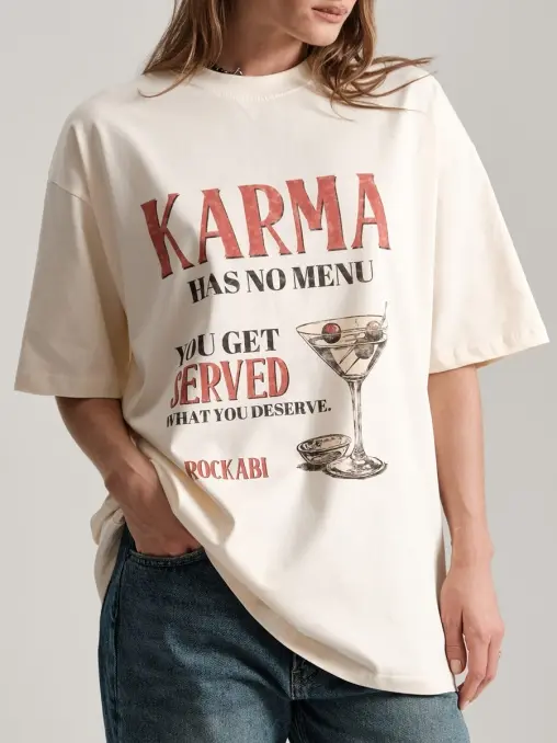 Футболка Karma хлопковая ROCKABI