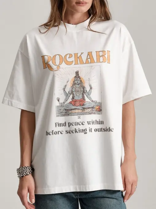 Футболка Inner Shiva хлопковая ROCKABI