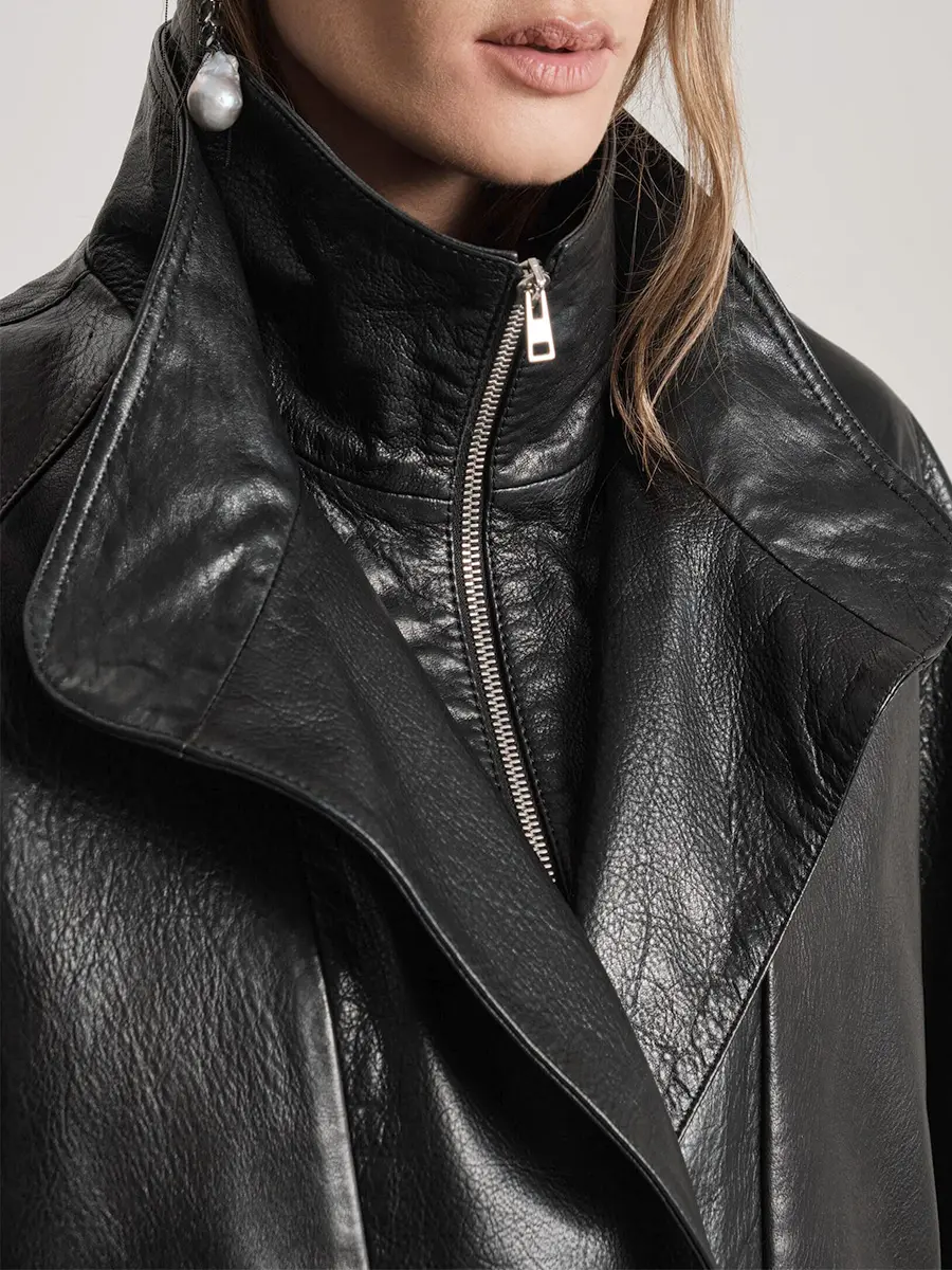 Куртка Raven кожаная