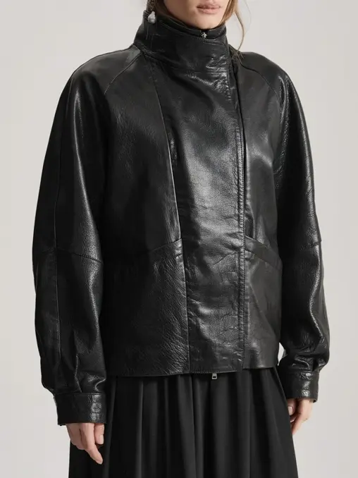 Куртка Raven кожаная ROCKABI