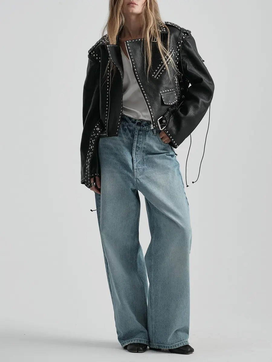 Куртка-косуха кожаная