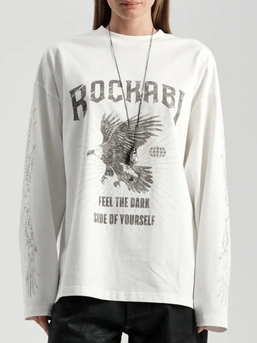 Лонгслив Dark side хлопковый