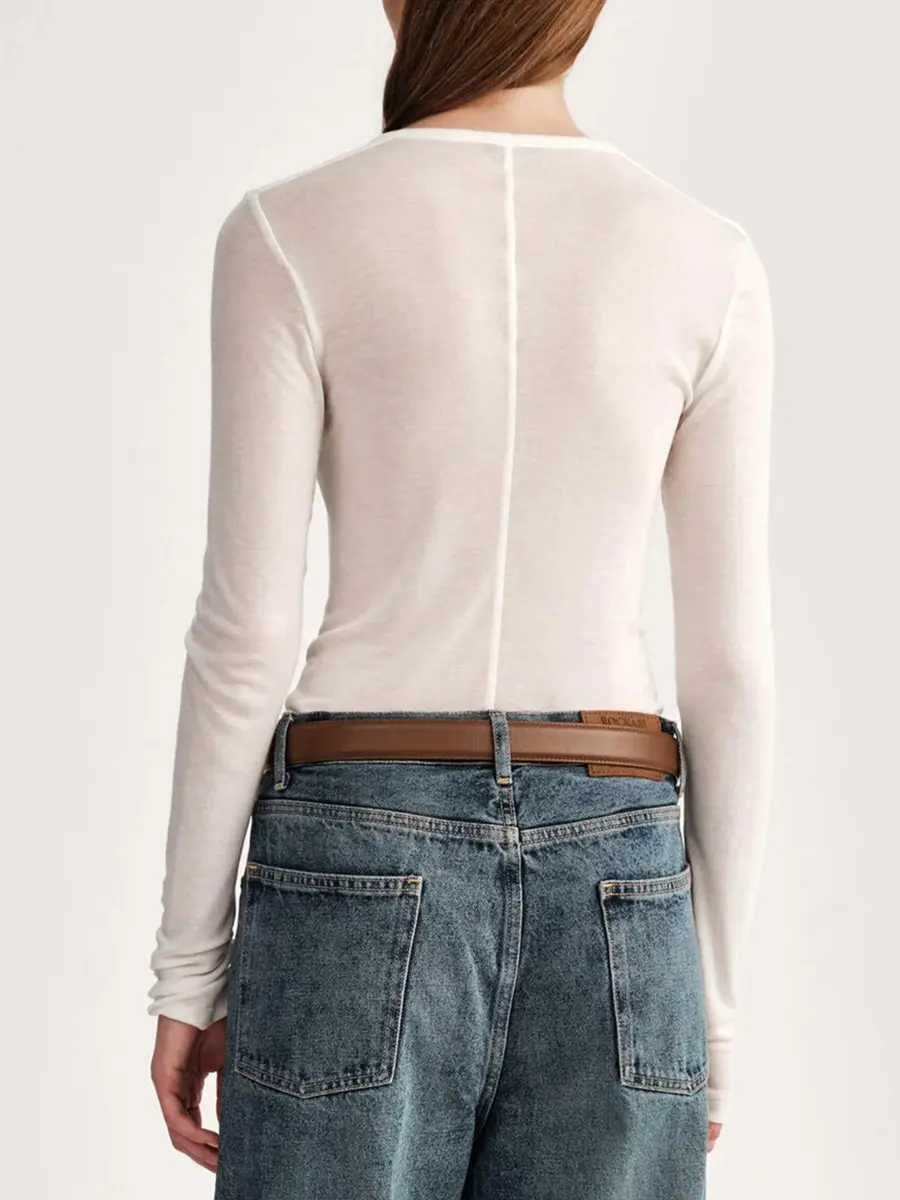 Лонгслив Basic из лиоцелла