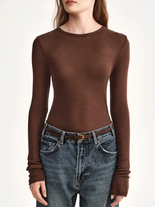 Лонгслив Basic из лиоцелла ROCKABI