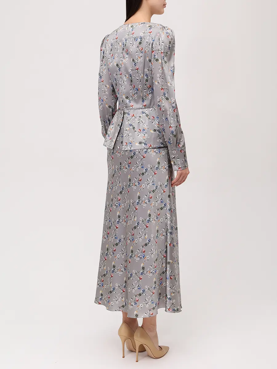 Платье Lotus шелковое