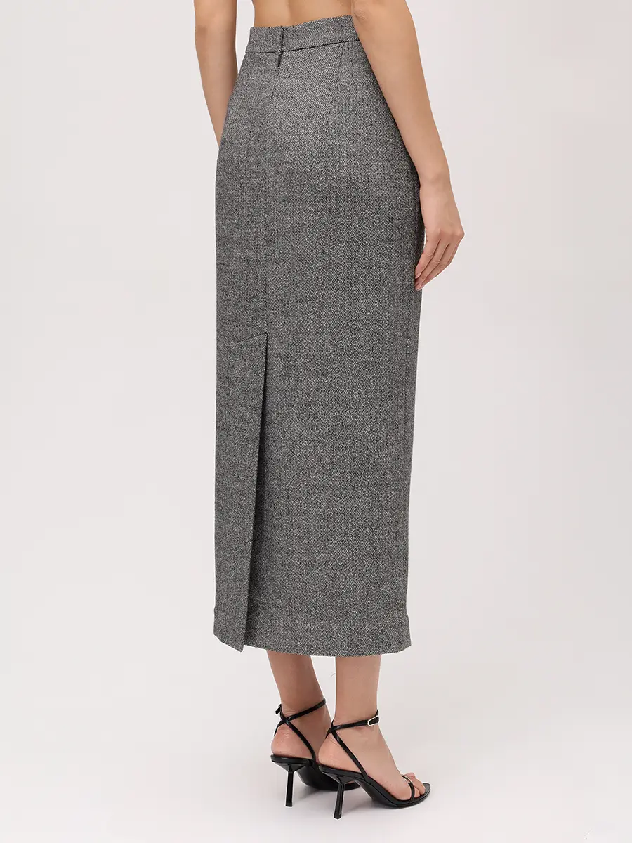 Юбка шерстяная