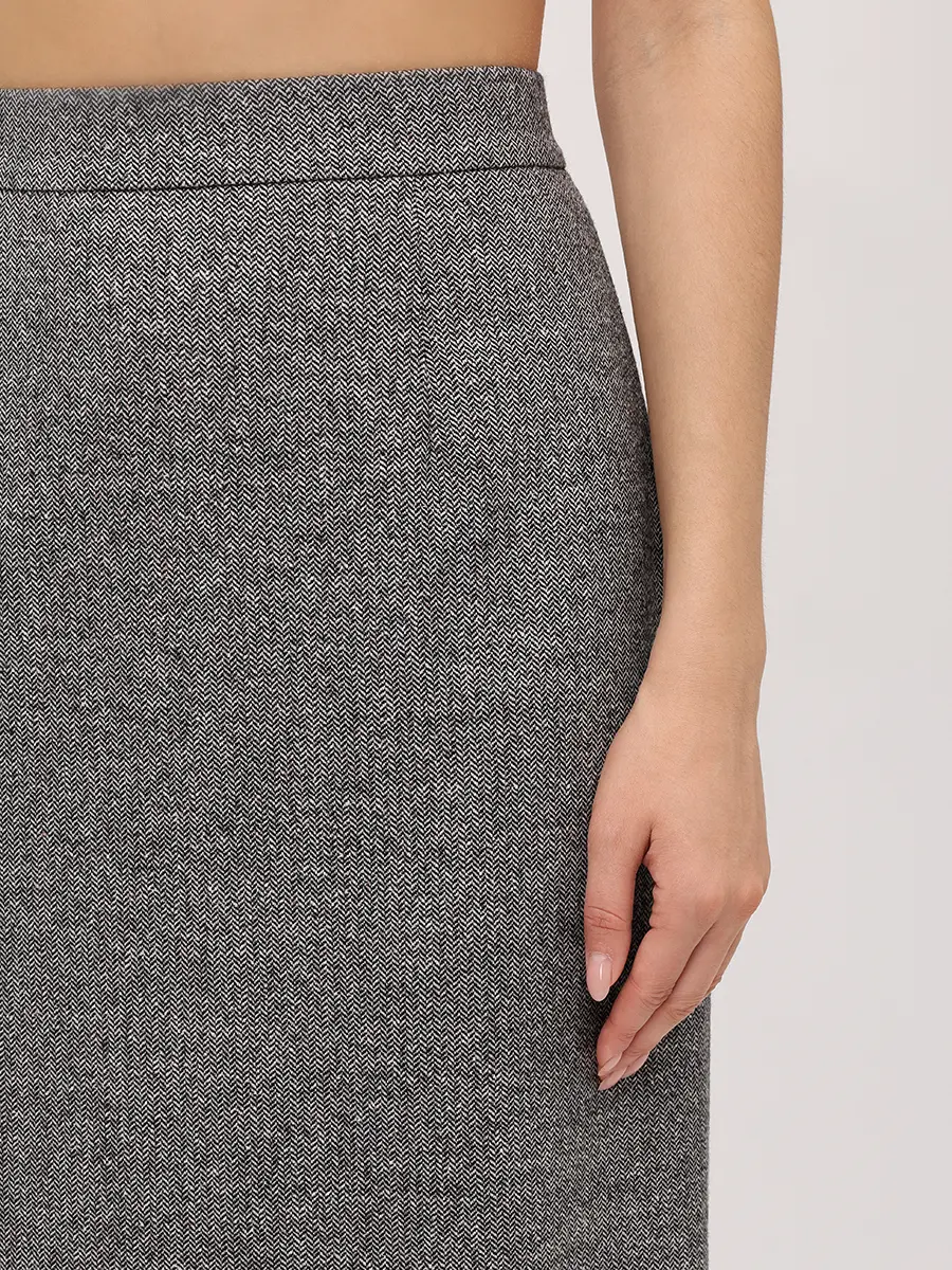 Юбка шерстяная