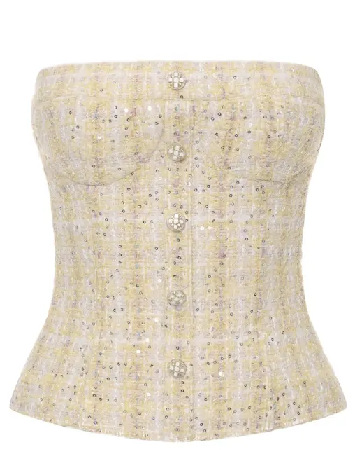 Корсет Haute Couture твидовый CARPI