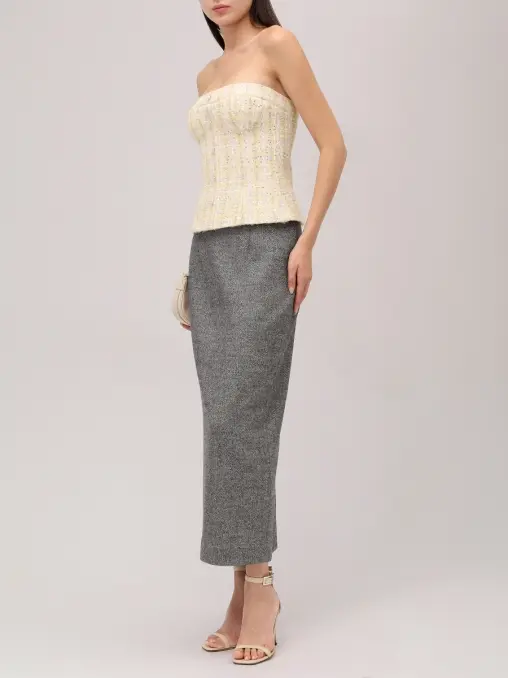 Корсет Haute Couture твидовый CARPI