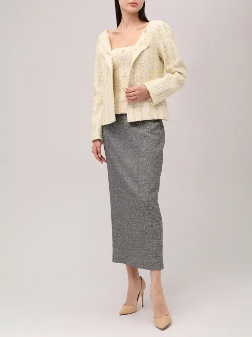 Корсет Haute Couture твидовый CARPI