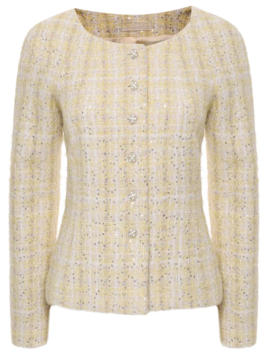 Жакет Haute Couture твидовый