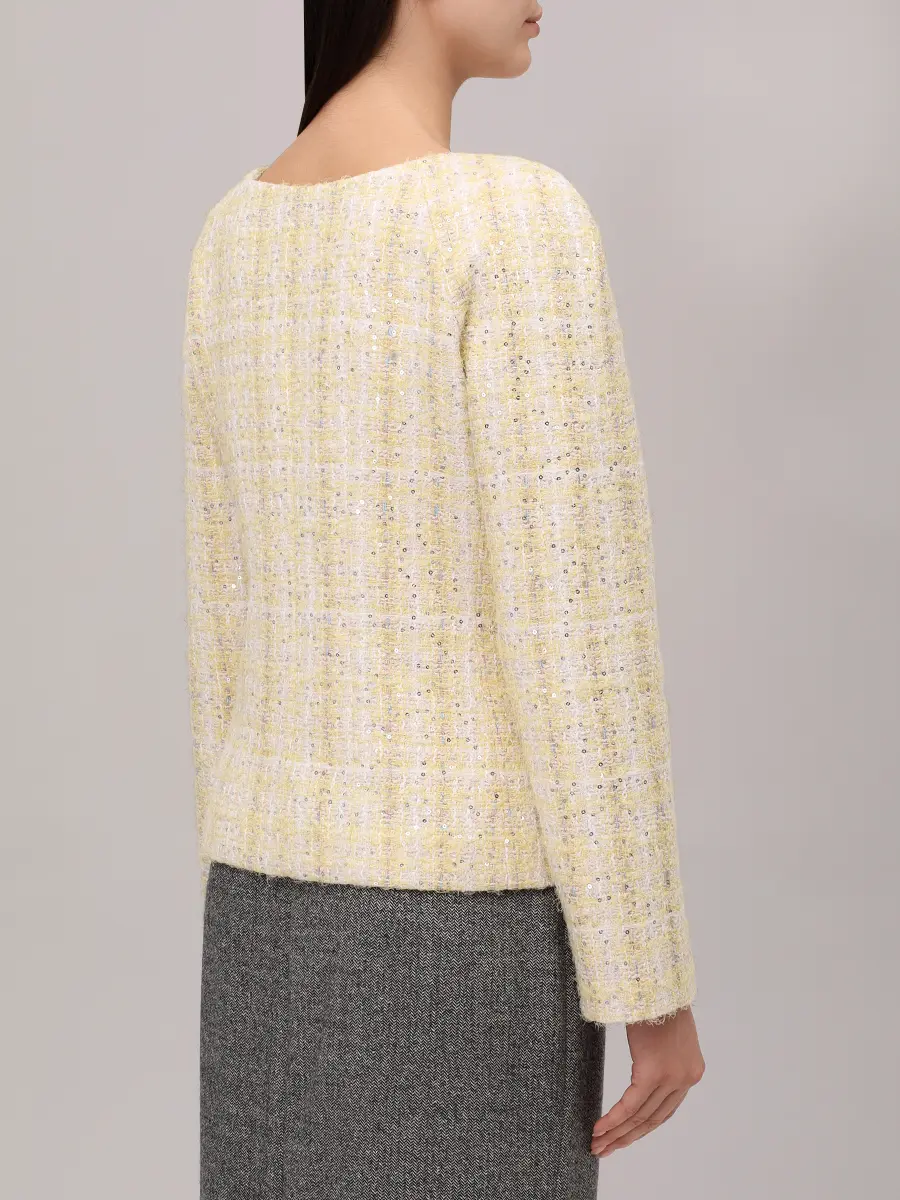 Жакет Haute Couture твидовый