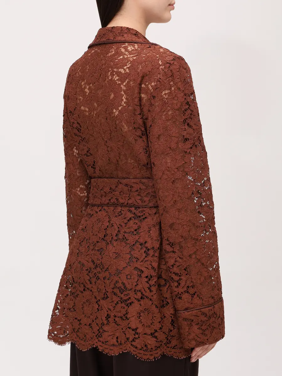 Жакет кружевной