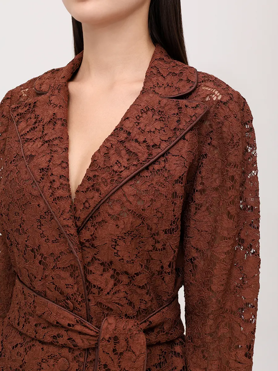 Жакет кружевной