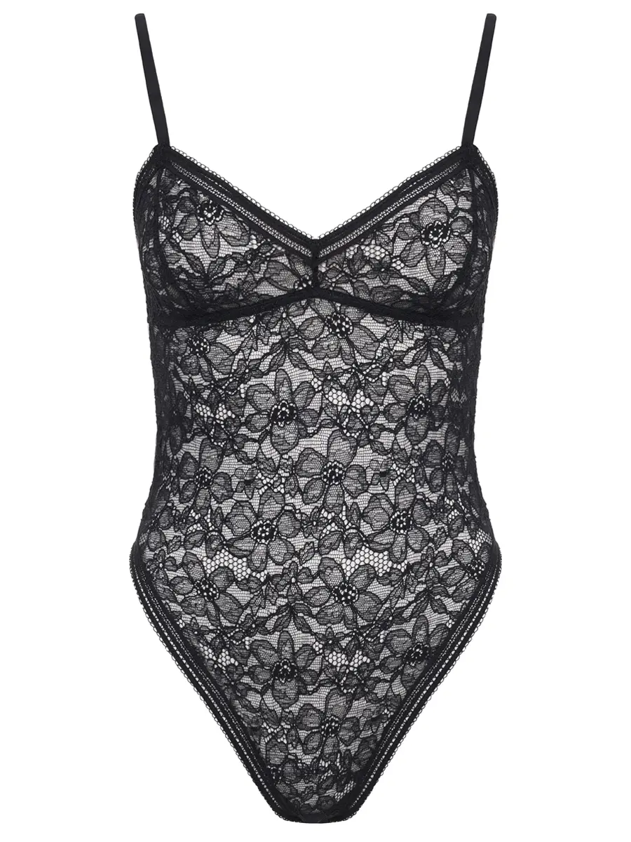 Боди кружевное