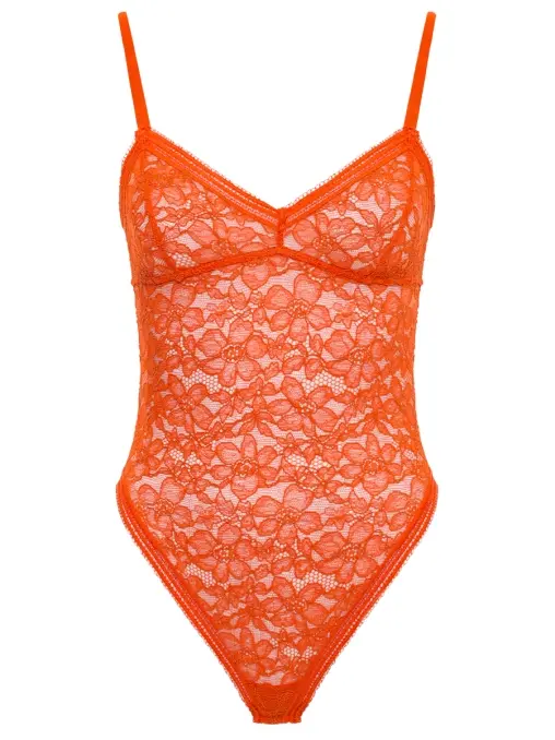 Боди кружевное WOLFORD