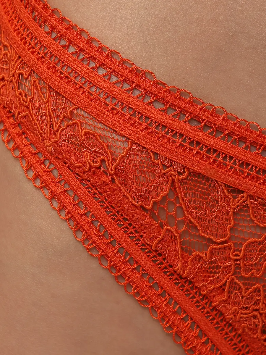 Трусы-слип кружевные