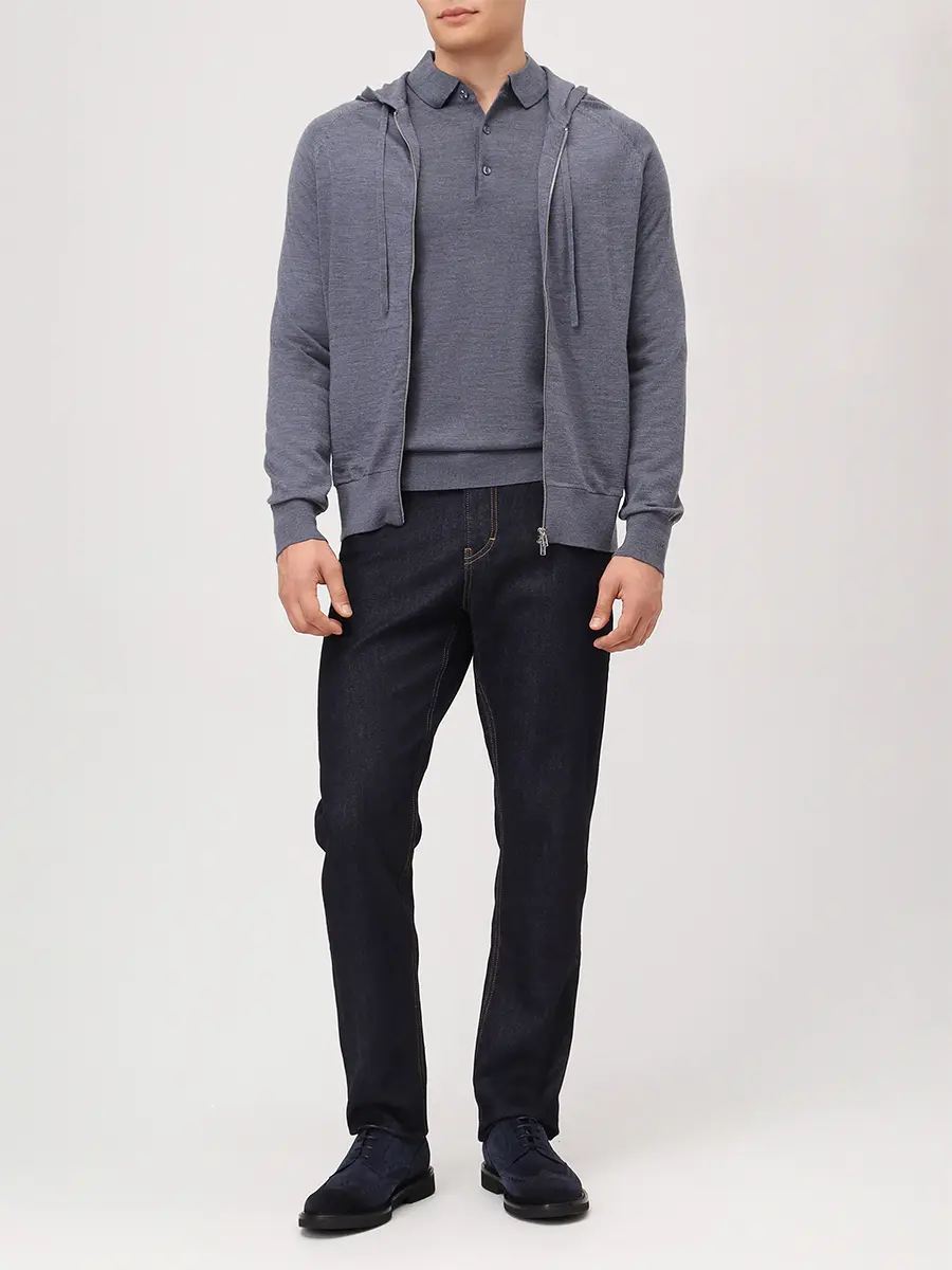 Толстовка шерстяная