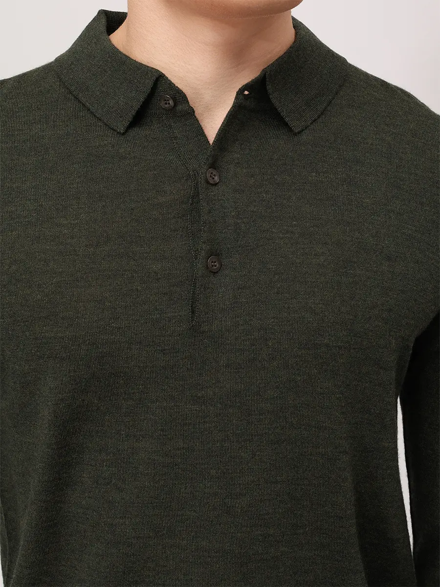 Поло шерстяное