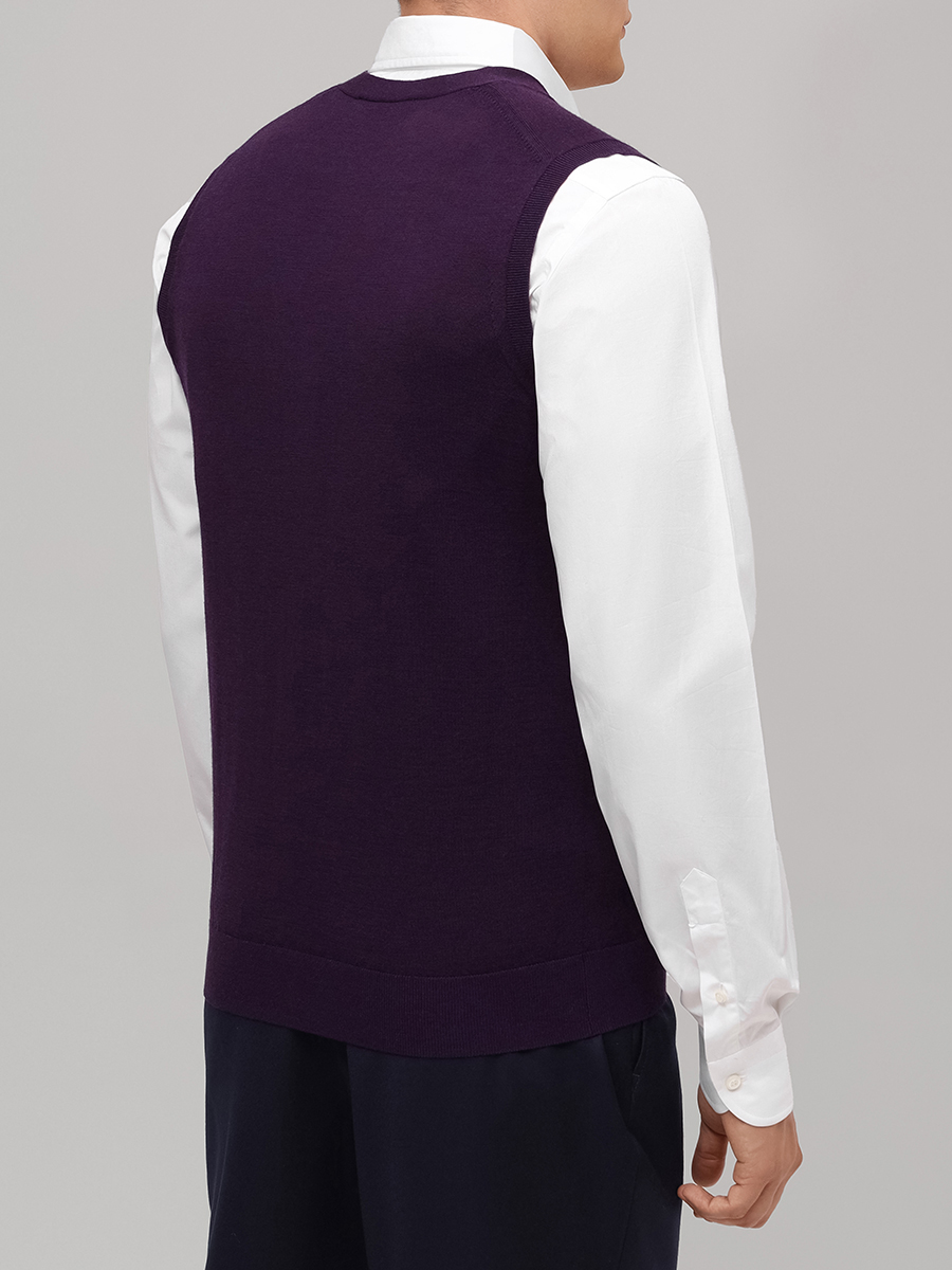 Жилет шерстяной