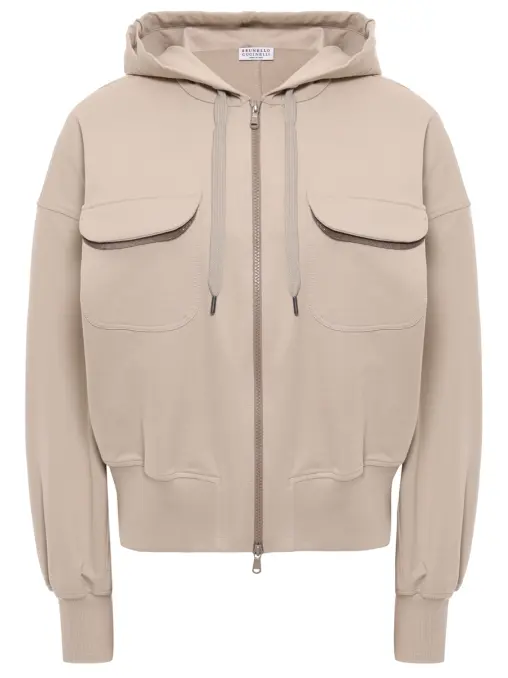Толстовка хлопковая BRUNELLO CUCINELLI